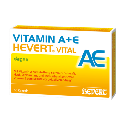 VITAMIN A+E Hevert Vital Kapseln