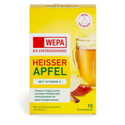 WEPA heißer Apfel+Vitamin C Pulver