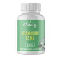 ASTAXANTHIN 12 mg Softgel-Kapseln Mikroalge vegan
