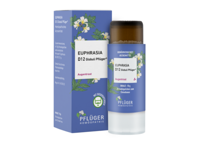 EUPHRASIA D 12 Globuli Pflüger Globulispender
