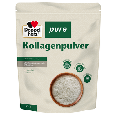 DOPPELHERZ Kollagenpulver pure