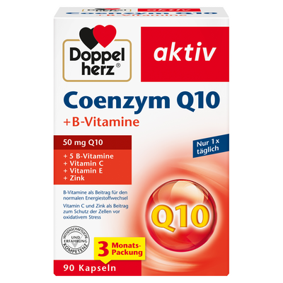 DOPPELHERZ Coenzym Q10+B Vitamine Kapseln