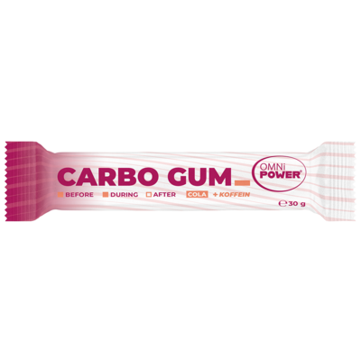 OMNI POWER CARBO GUM Cola mit Koffein