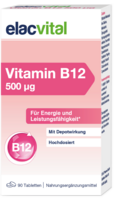 ELACVITAL Vitamin B12 500 µg Filmtabletten