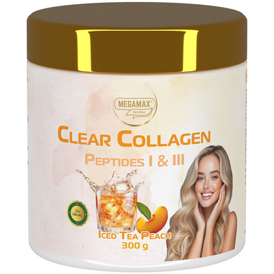 COLLAGEN CLEAR Glow Kollagen Peptide Pfirsich Plv.