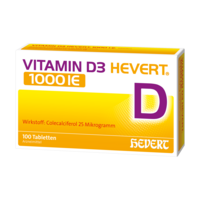 VITAMIN D3 HEVERT 1000 I.E. Tabletten