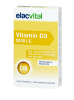 ELACVITAL Vitamin D3 2000 I.E. Filmtabletten