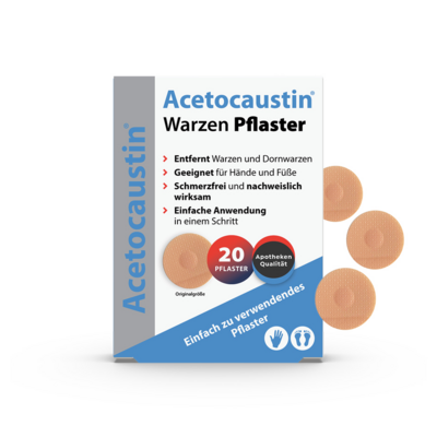 ACETOCAUSTIN Warzenpflaster