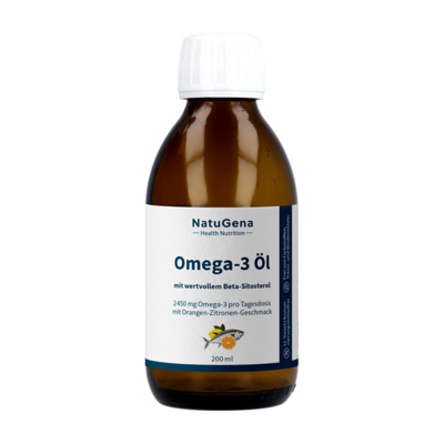 OMEGA-3 NAT.Fischöl 2450 mg Orangen-Zitronenaroma