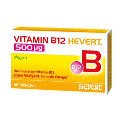 VITAMIN B12 HEVERT 500 µg Tabletten