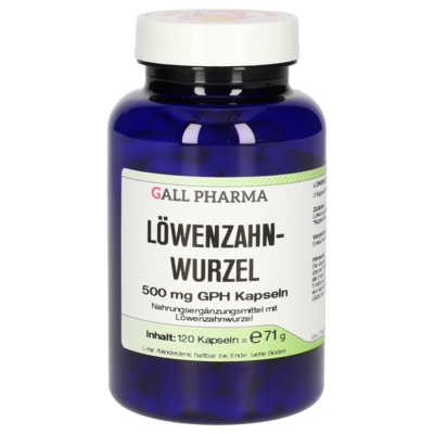 LÖWENZAHNWURZEL 500 mg GPH Kapseln