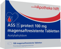 ASS ABCnow protect 100 mg magensaftres.Tabl./DAH