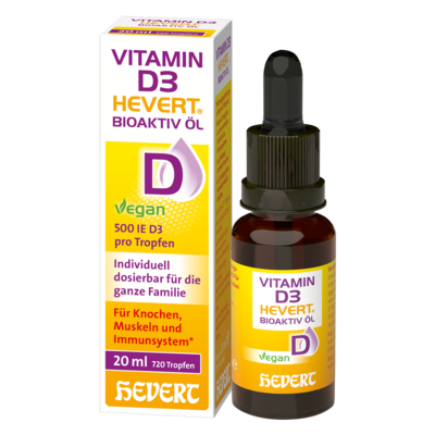 VITAMIN D3 HEVERT Bioaktiv Öl