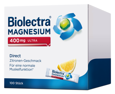 BIOLECTRA Magnesium 400 mg ultra Direct Zitrone