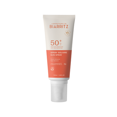 BIARRITZ Sonnenspray Bio LSF 50+ wasserfest