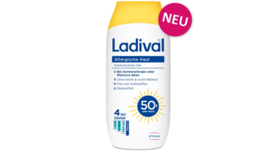 LADIVAL allergische Haut Sonnenschutz-Gel LSF 50+