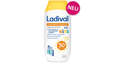 LADIVAL empfindliche Kinderhaut Milch LSF 50+
